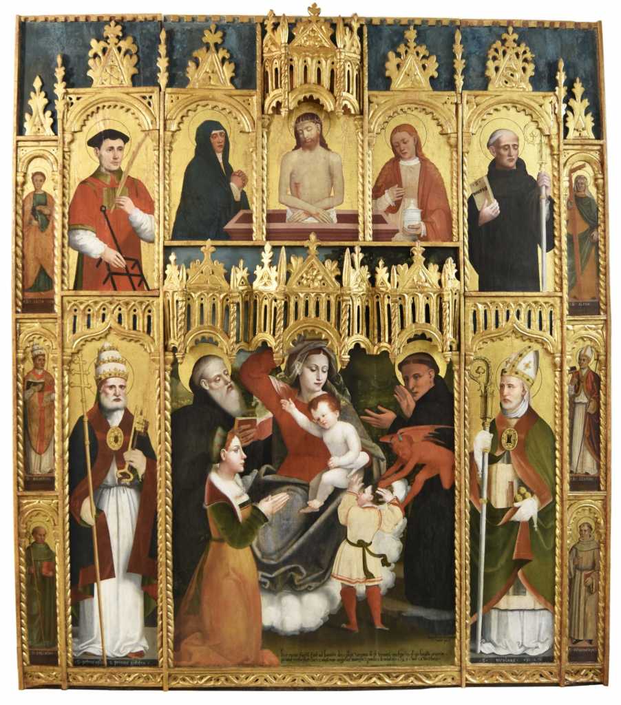 Madonna del Soccorso, le tavole di Casanova dopo il restauro